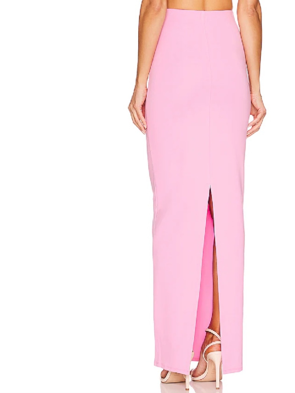 Camila Coelho BELLA Bralette & Maxi Skirt Set NWT, Baby Pink Size Small - Picture 3 of 4